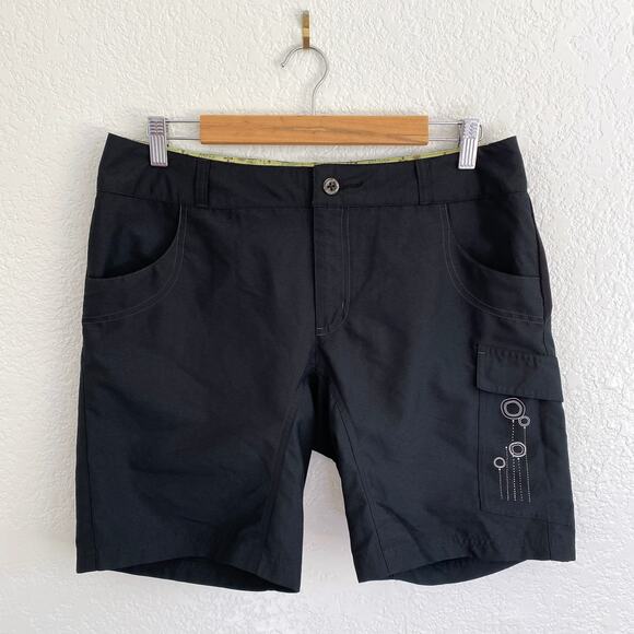 Smartwool Women’s Athletic Bike & Hike Shorts Black Quick-Dry 8.5” Inseam - Picture 1 of 10